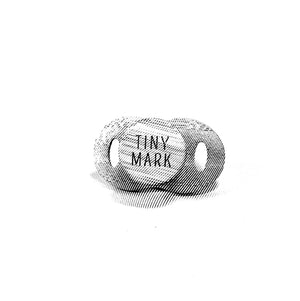 TinyMarks bamboo pacifier. Sustainable and eco-friendly